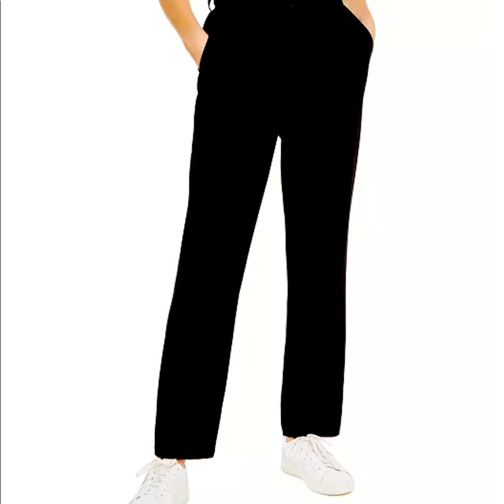 Danielle Bernstein Paperbag Waist Pants black size small brand new with tags